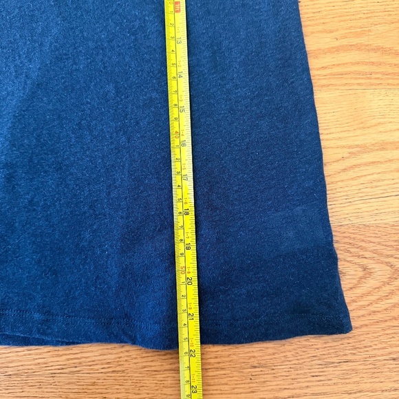 NWOT Athleta Getaway Linen Blend Muscle Tank in Eclipse (blue) (Size S) - Picture 6 of 8